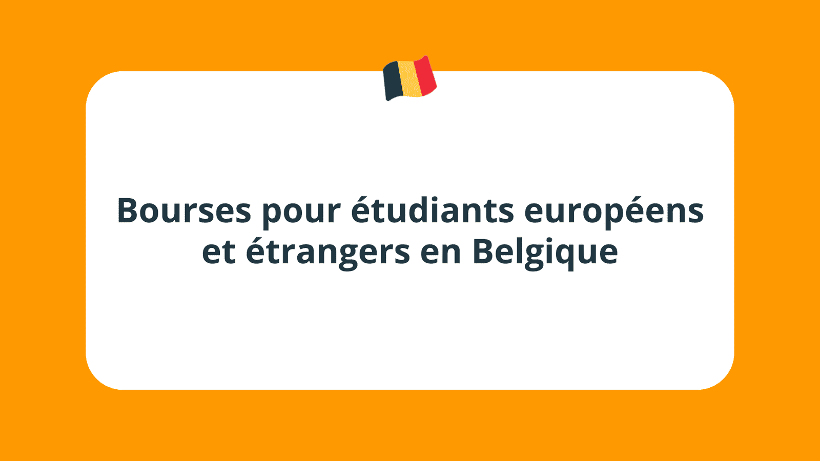 Bourses Belges